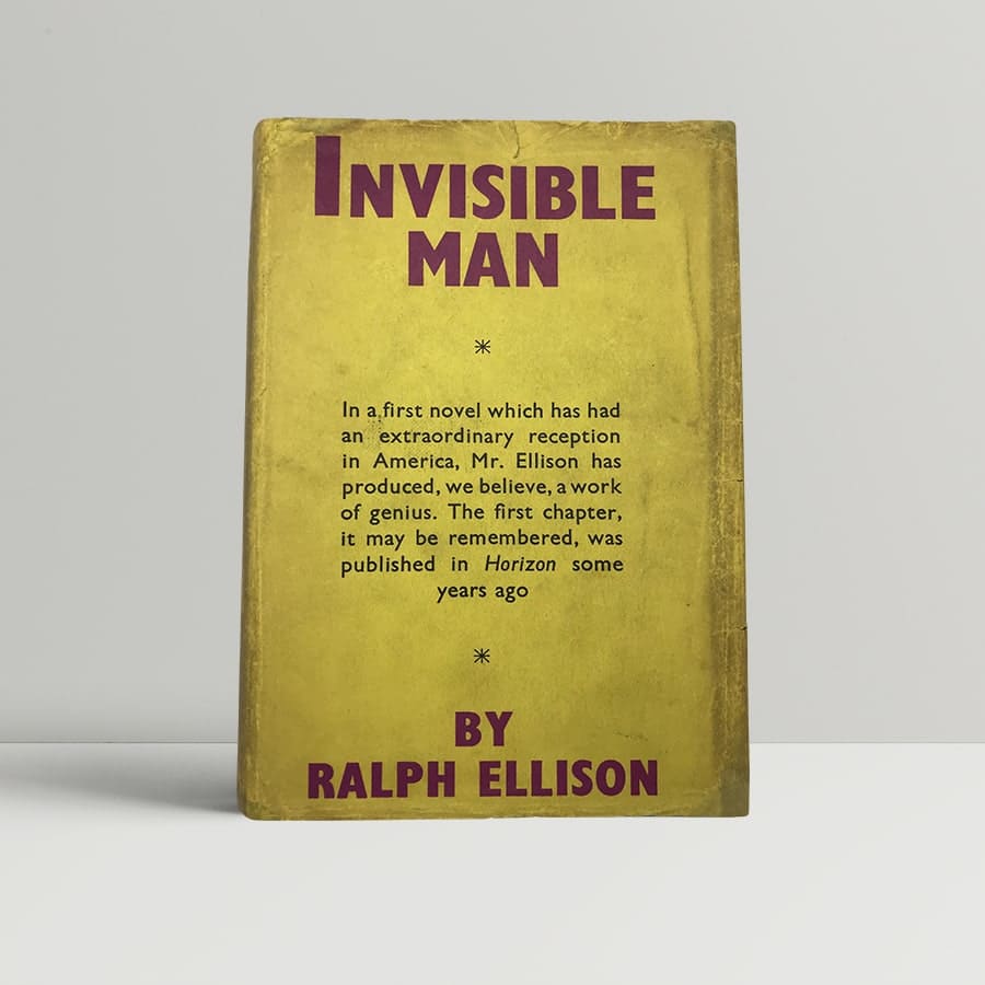 invisible man ellison