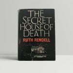 rendell ruth the secret house of death first uk edition signed