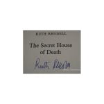rendell ruth the secret house of death first uk edition signed 2
