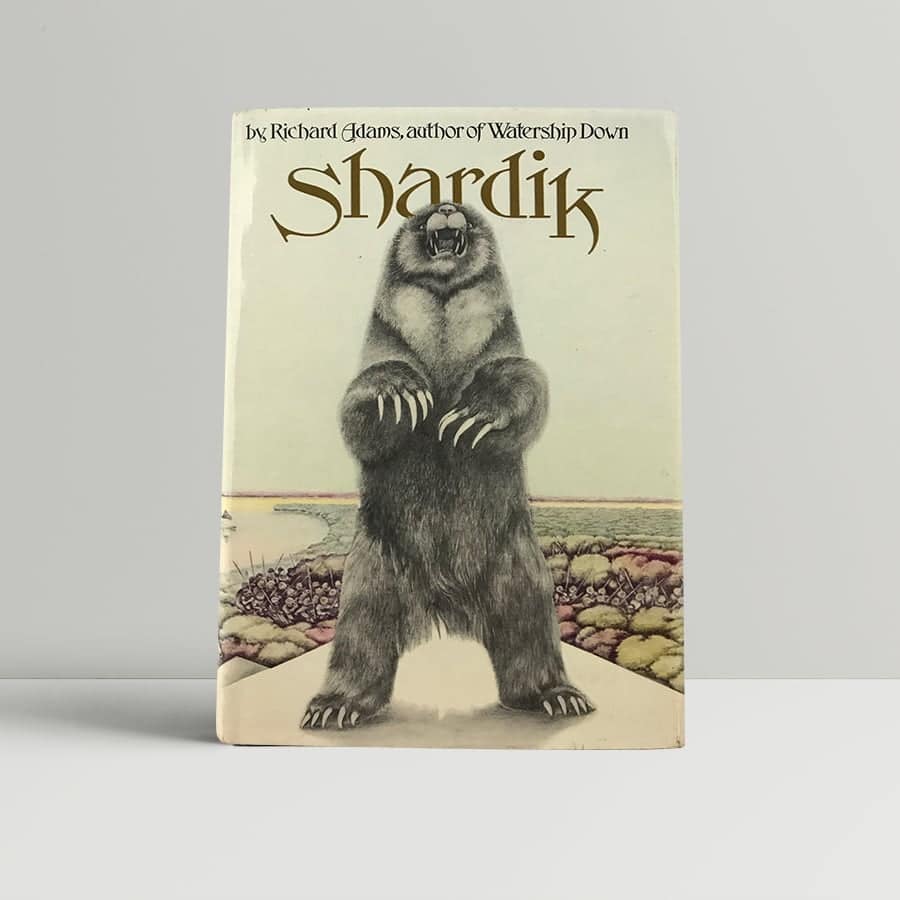 richard adams shardik first uk edition 1974 signed 2