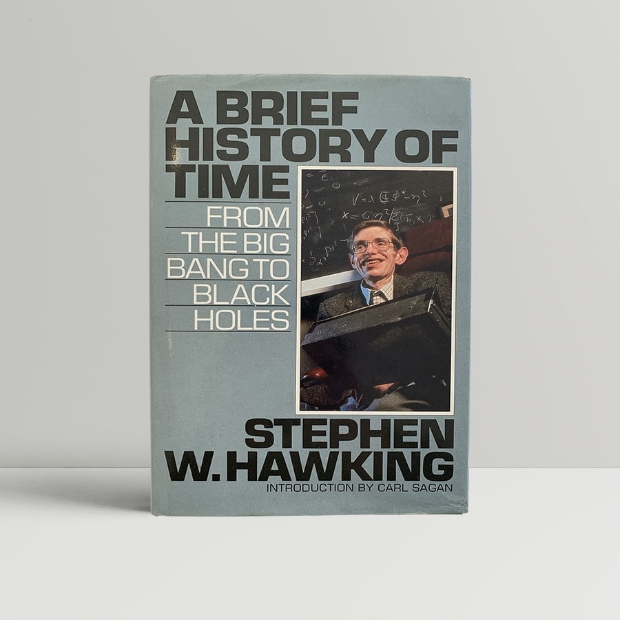Stephen Hawking - A Brief History of Time - First UK Edition 1988