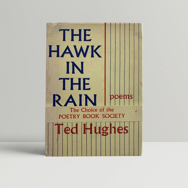 ted hughes the hawk in the rain first uk edition signed 1957