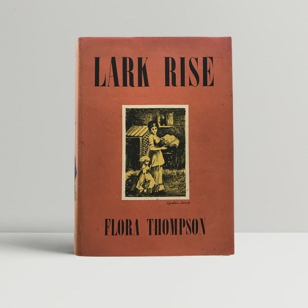 thompson flora lark rise first uk edition 1939