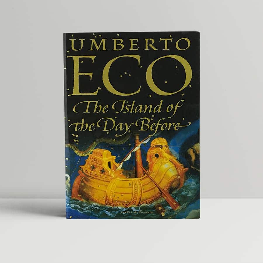 Umberto Eco - The Island of the Day Before - First UK Edition 1995 SIGNED