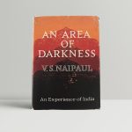 v s naipaul an area of darkness first uk edition 1964 signed