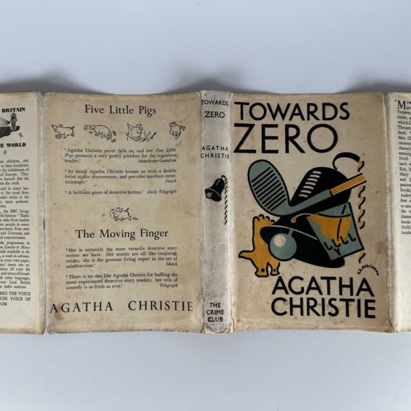 agatha christie towards zero first edition2