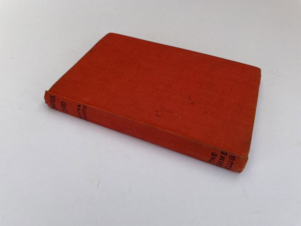 agatha christie towards zero first ed3