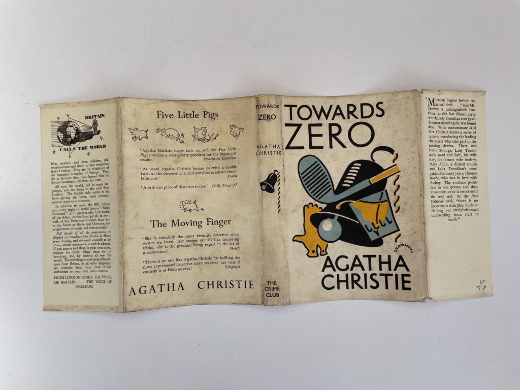 agatha christie towards zero first ed4