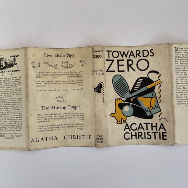 agatha christie towards zero first ed4