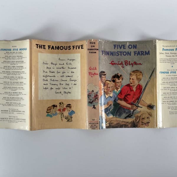 enid blyton five on finniston farm first ed4