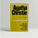 agatha christie by the pricking firstedi1