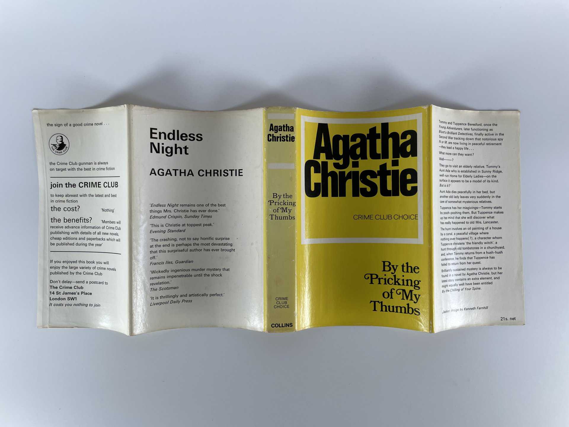 agatha christie by the pricking firstedi4