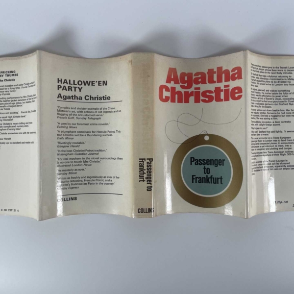 agatha christie passenger to frankfurt first 85 4