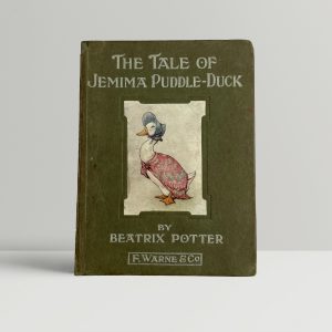 beatrix potter the tale of jemima puddle duck first 1