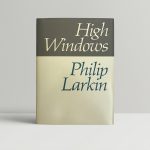 philip larkin high windows first ed1
