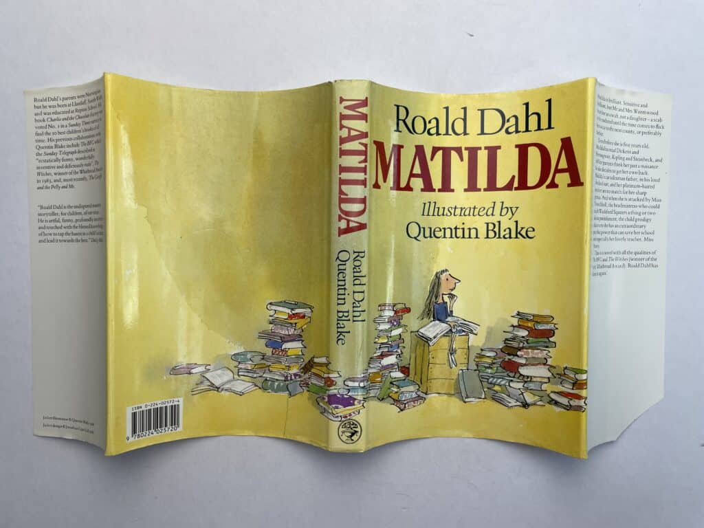 roald dahl matilda double signed first ed5