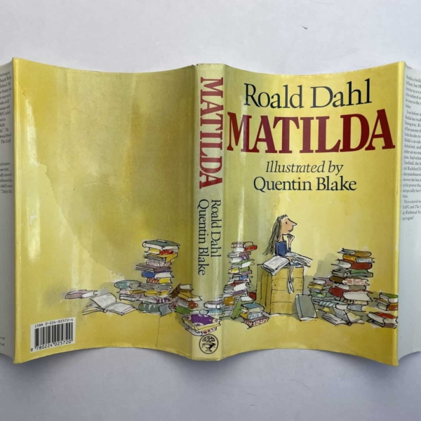 roald dahl matilda double signed first ed5