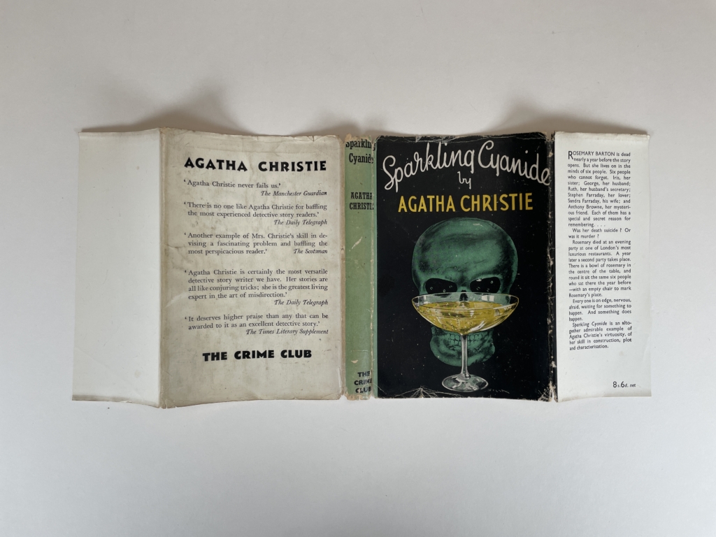 agatha christie sparkling cyanide first edition 4