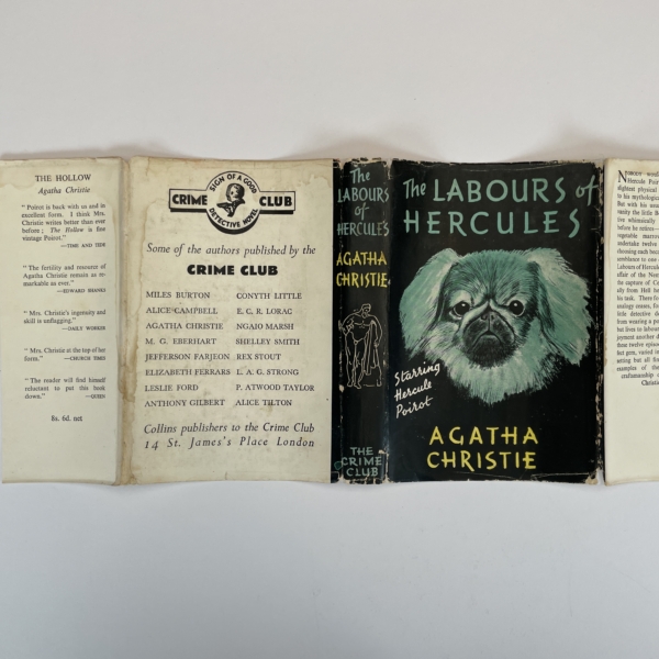 agatha christie the labour of hercules first edition4