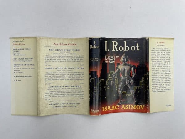 issac asimov i robot first ed4