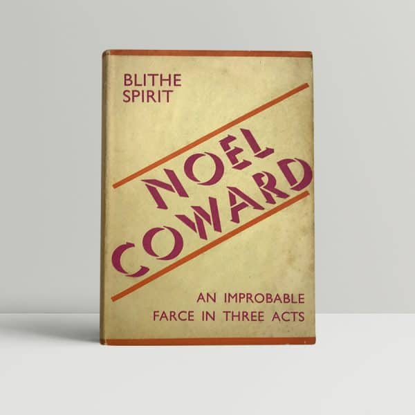 noel coward blithe spirit 1st edition1