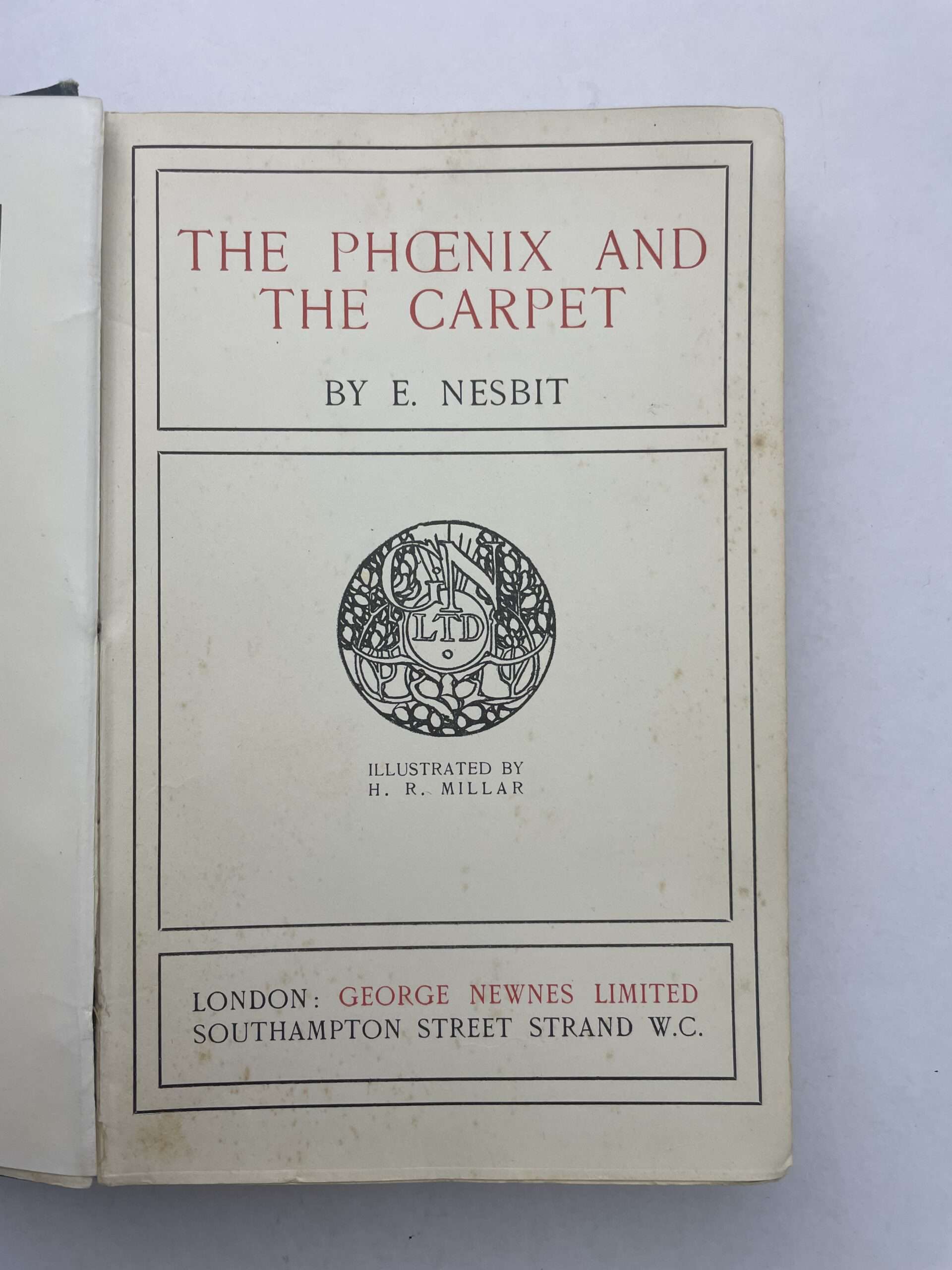 e nesbitt the phoenix and the carpet first2