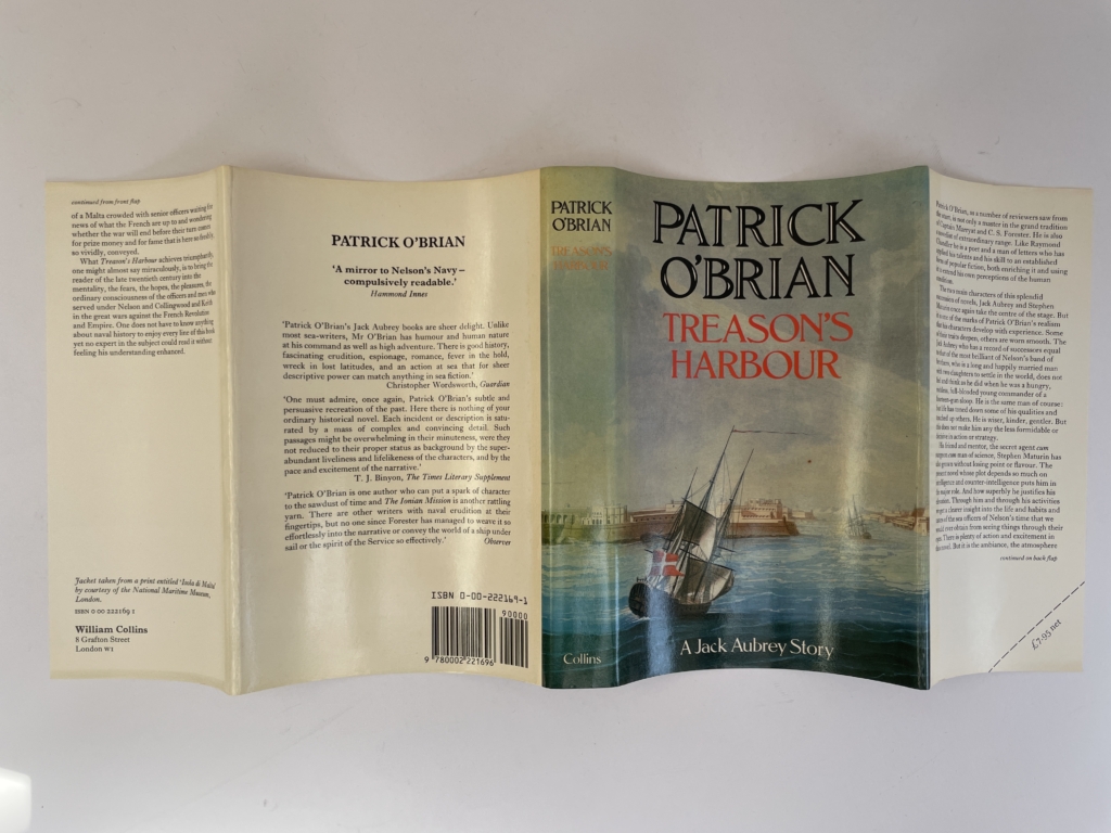 patrick obrian treasons harbour first edition4