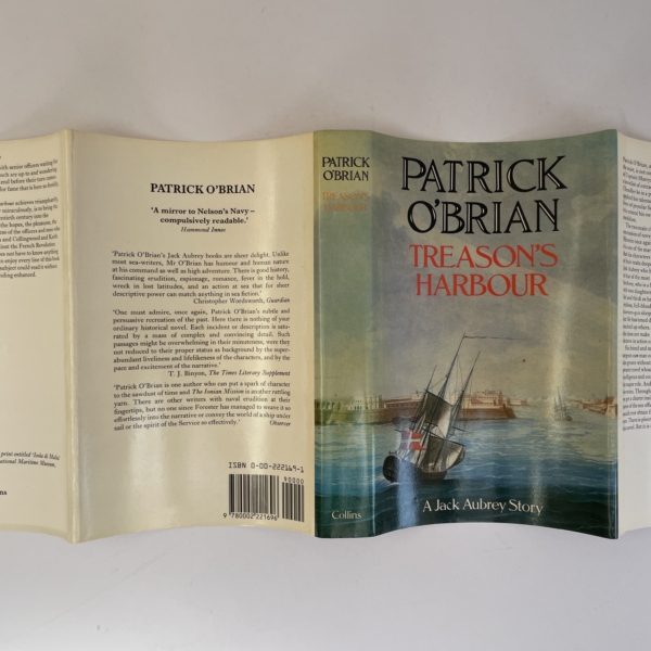 patrick obrian treasons harbour first edition4