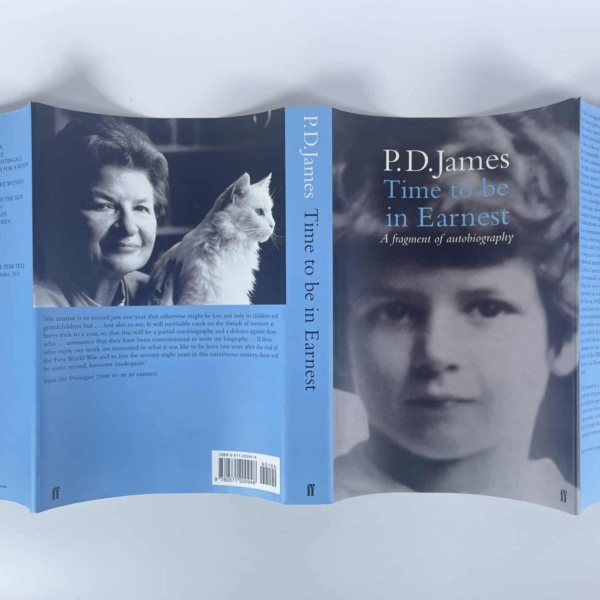 pd james time to be earnest signed first ed6