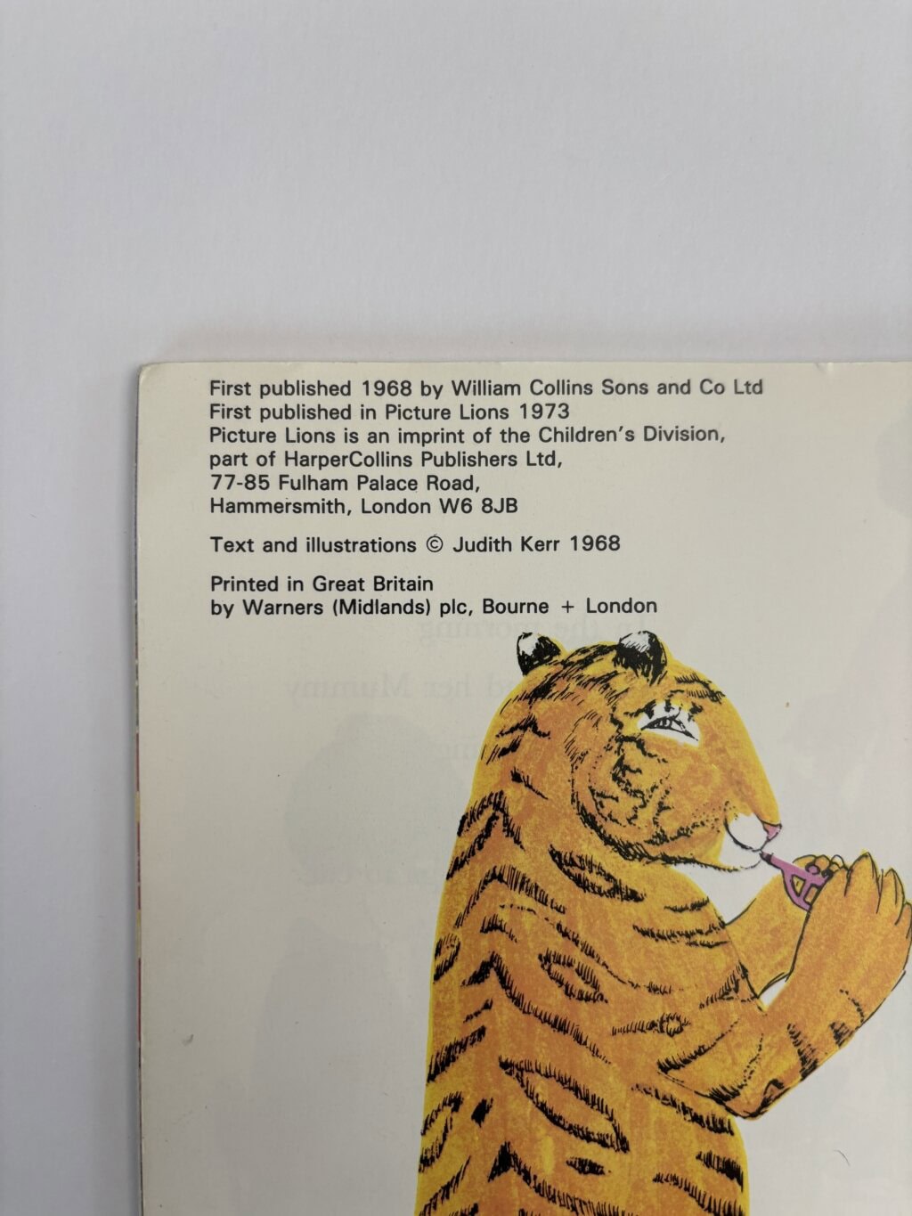 judith kerr the tiger who came to tea pback2
