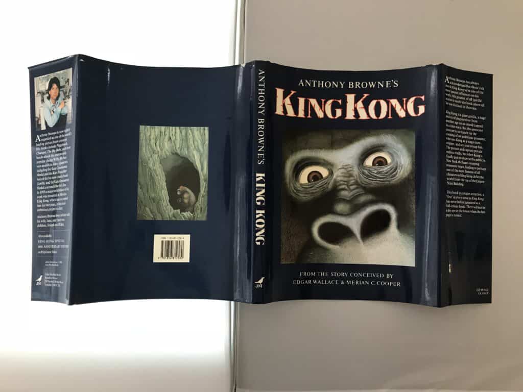 anthony browne king kong signed first edition4