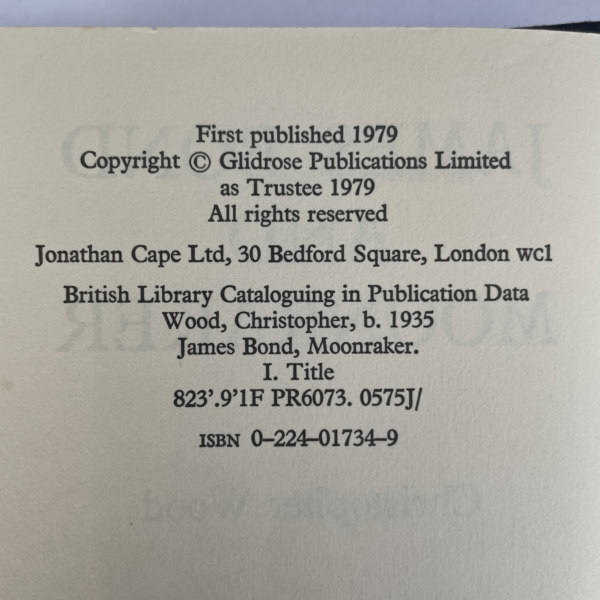 christopher wood james bond and moonraker first 2