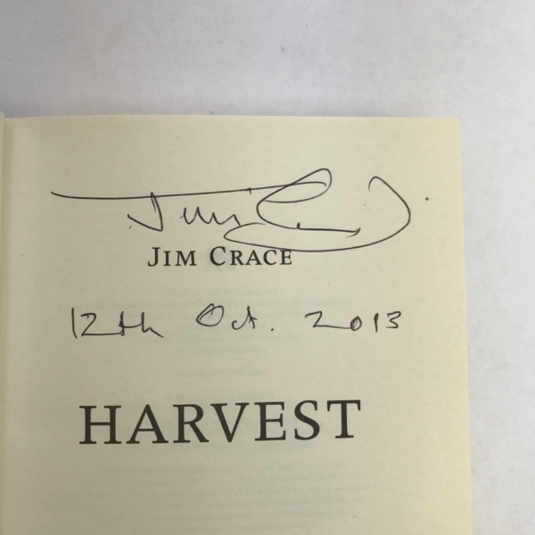 jim crace harvesy signed 1st ed2