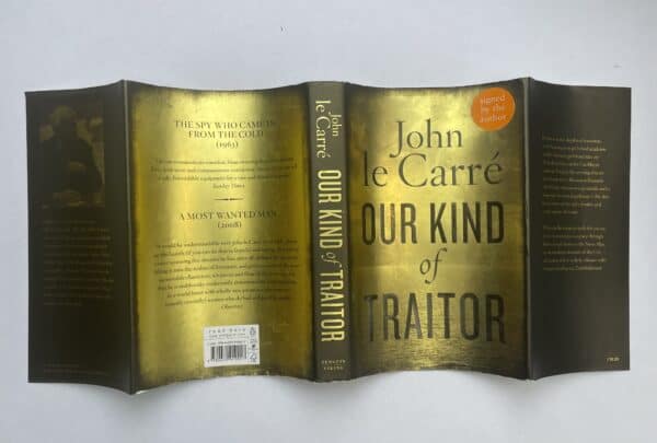 john le carre our kind of traitor signed first4