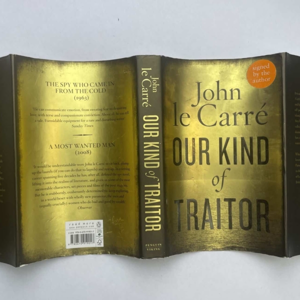 john le carre our kind of traitor signed first4