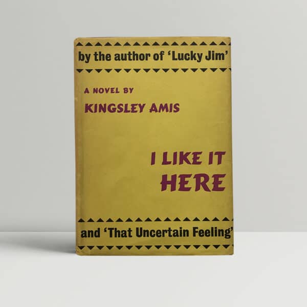 kingsley amis i like it here 1st ed1