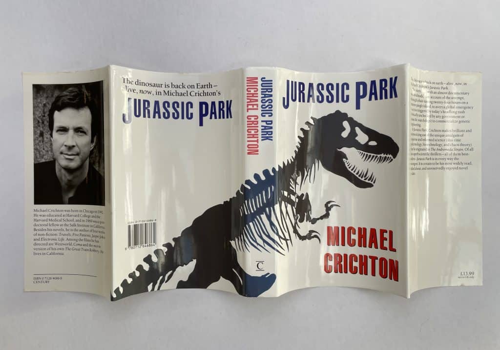 michael crichton jurassic park first ed4