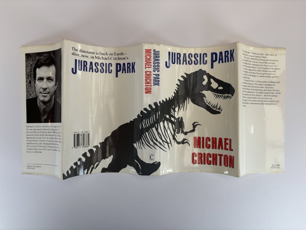 michael crichton jurassic park first edition4