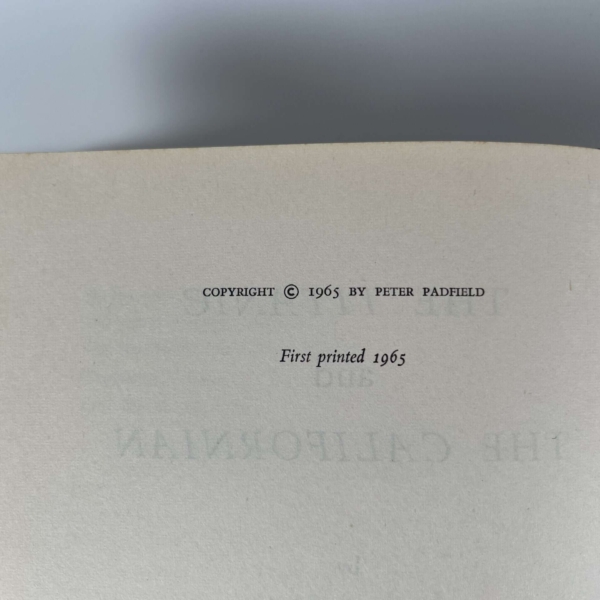 peter padfield the titanic and the californian first letter2