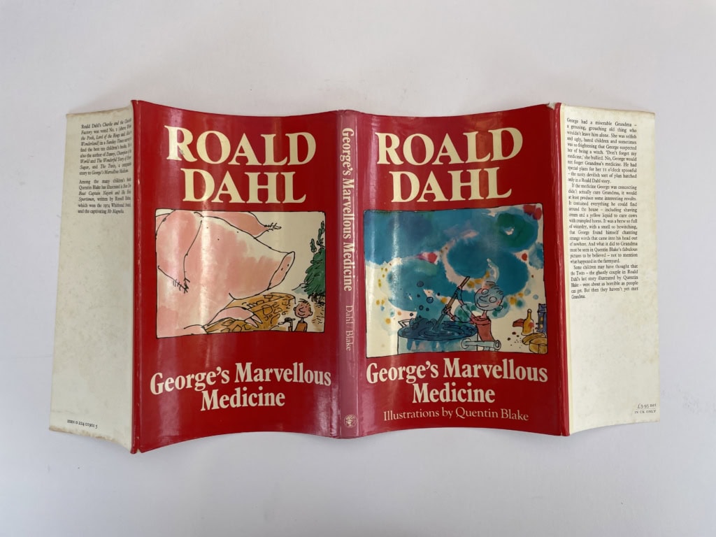roald dahl georges marvelous medicine signed first ed5