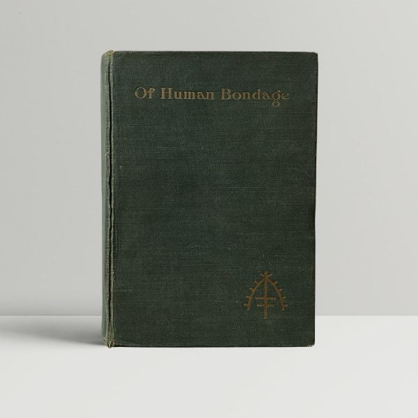 w somerset maugham of human bondage first uk edition