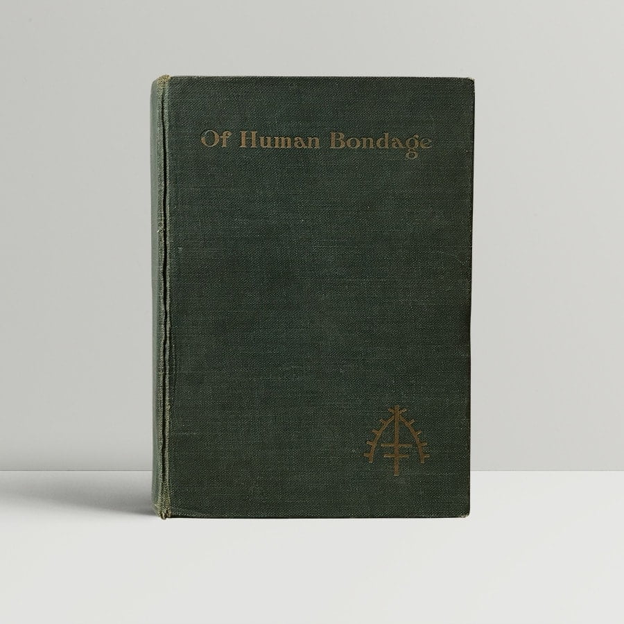 w somerset maugham of human bondage first uk edition