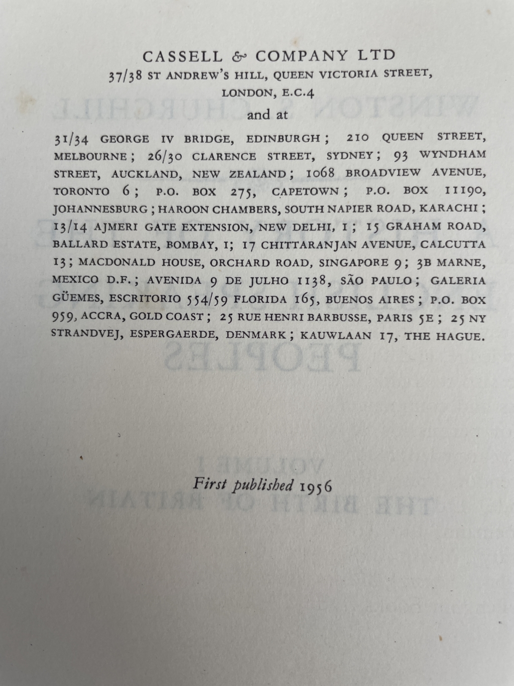 winston churchill history of english speaking peoples first2