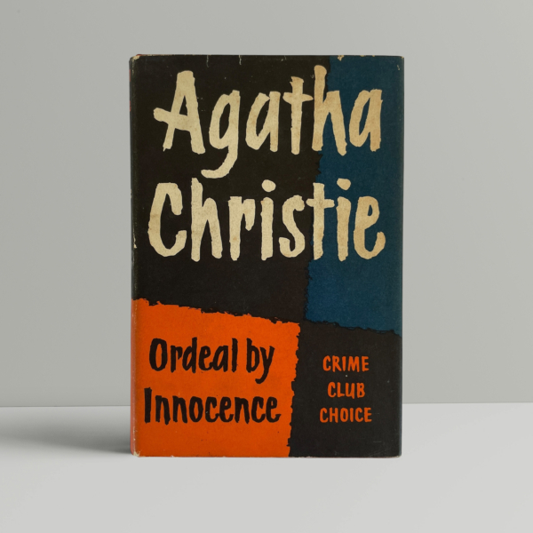 agatha christie ordeal by innocence 1st edition 195 1
