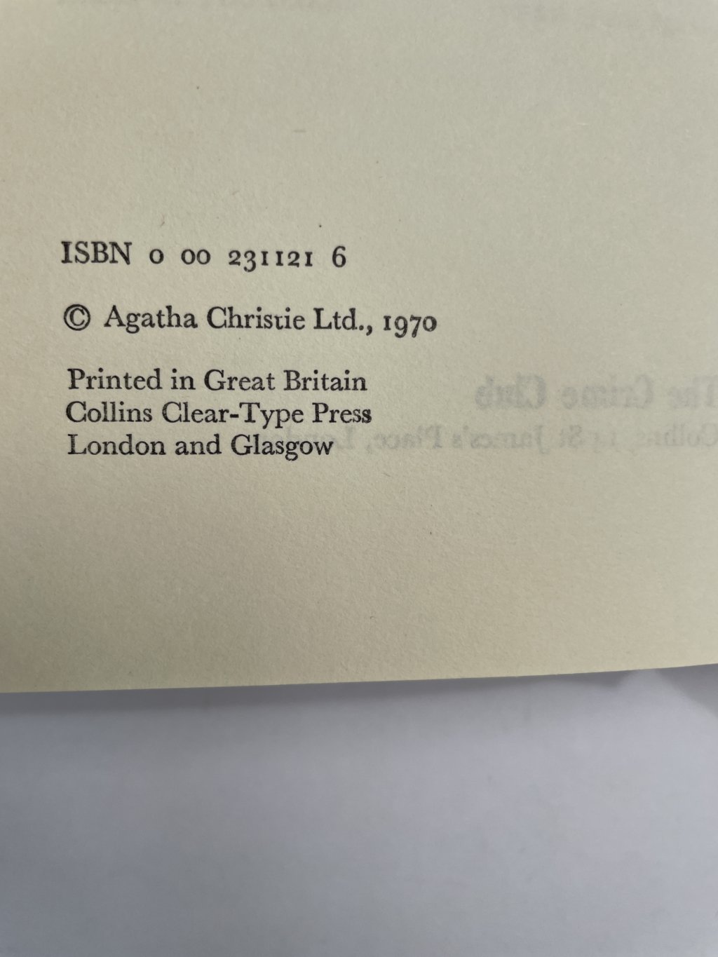 agatha christie passenger to frankfurt first 75 2