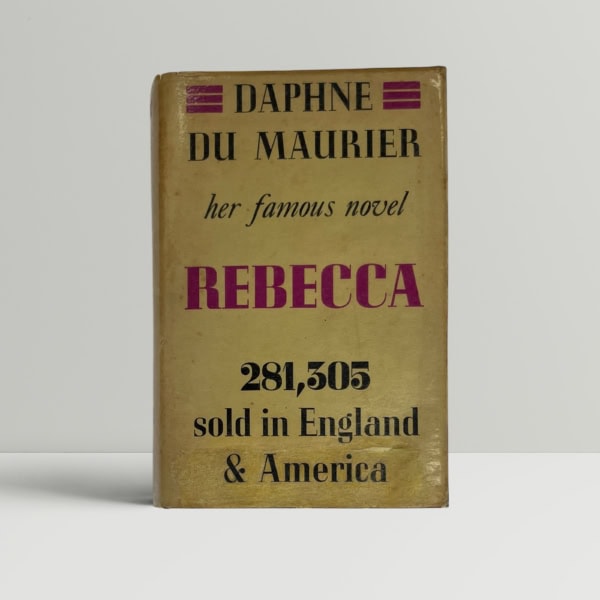 daphne du maurier rebecca first edi 1