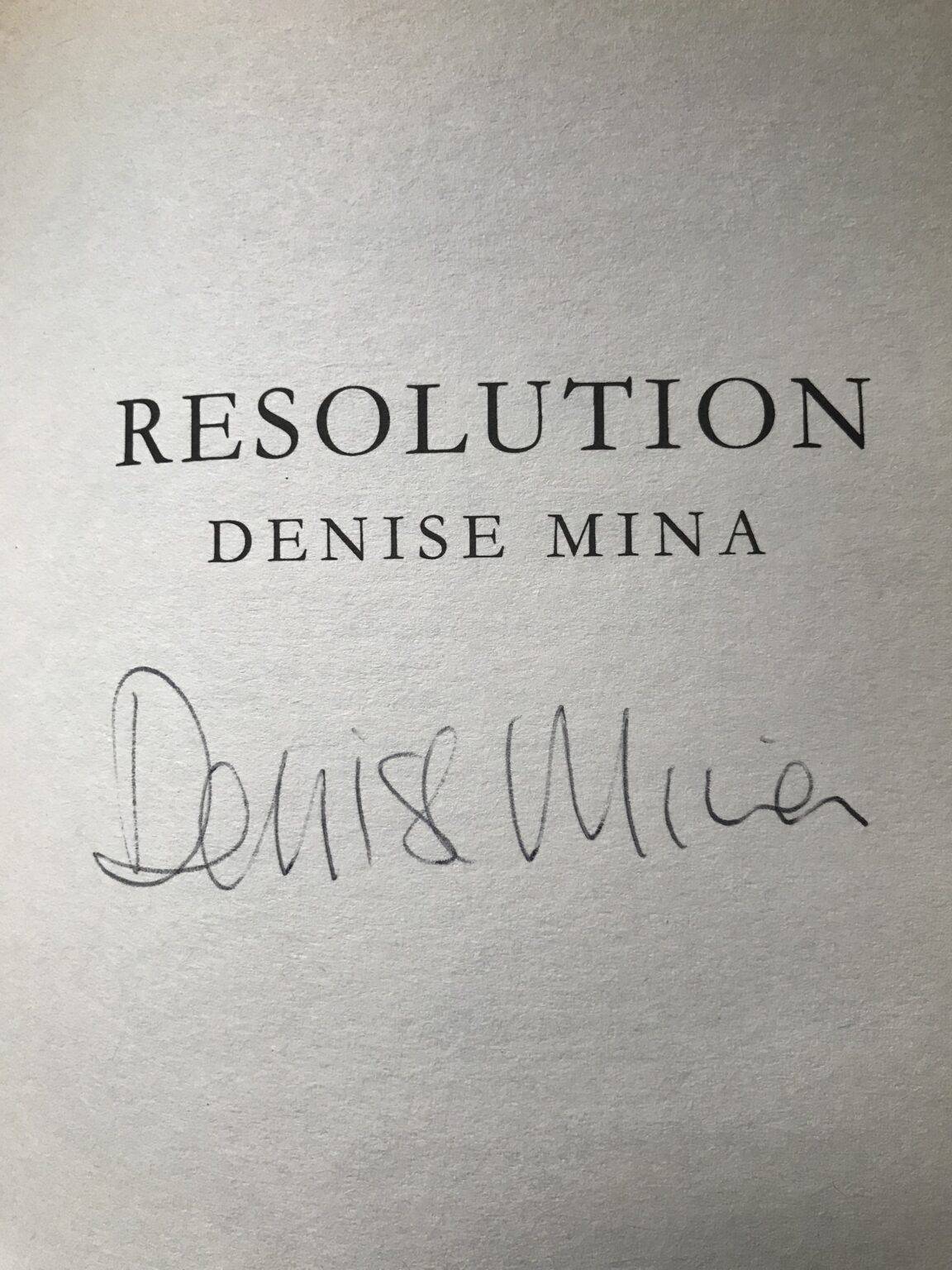 denise mina garnethill trilogy first editions3