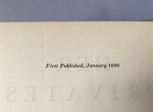 frederic manning her privates we first edition2