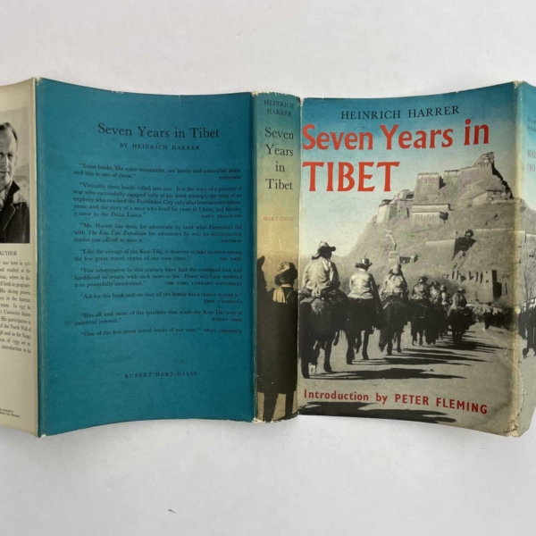 heinrich harrer seven years in tibet first edition5