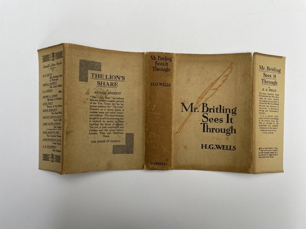 hg wells mr britling sees it through first ed4